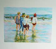 Edward Henry Potthast, Summer Day Brighton Beach