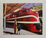 Edward Hopper, American Locomotive 1944