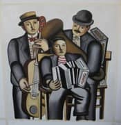 Fernand Leger, Three Musicians 1930