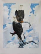 Frank Weston Benson, Two Eagles on a Branch 1930