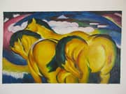 Franz Marc, Yellow Horses