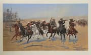 Frederic Remington, A Dash For Timber