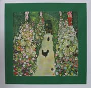 Gustav Klimt, Garden Path with Chickens 1916