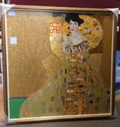 Gustav Klimt, Portrait of Adele Bloch Bauer 1907