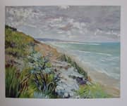 Gustave Caillebotte, Cliffs by the Sea at Trouville