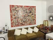 Jackson Pollock (Inspired By), Mural on Indian Red Ground, 1950