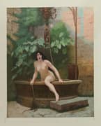 Jean Leon Gerome, Truth Rising form Her Well to Shame Mankind 1896