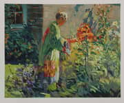 Matilda Browne, In The Garden c1914