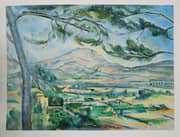 Paul Cezanne, The Montagne Sainte Victoire with a Large Pine 1887