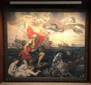 Peter Paul Rubens, Neptune Calming The Tempest framed