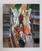 Robert Delaunay, Champ de Mars The Red Tower 1911