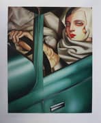 Tamara de Lempicka, Auto Portrait Green Bugatti