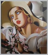 Tamara de Lempicka, The Straw Hat