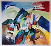 Wassily Kandinsky, Murnau with Church II