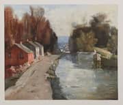 William Langson Lathrop, Canal at New Hope