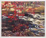 A Y Jackson, The Red Maple 1914