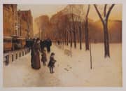 Childe Hassam, Boston Common at Twilight 1885