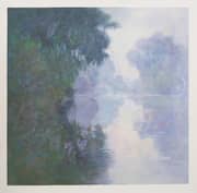 Claude Monet, Morning on the Seine near Giverny Mist c1896