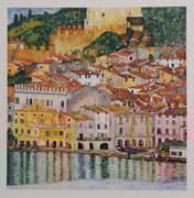 Gustav Klimt, Malcesine on Lake Garden 1913