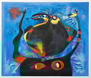 Joan Miro, Head of a Woman 1938