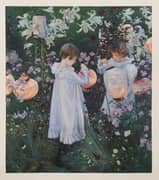 John Singer Sargent, Carnation Lily Lily Rose 1885