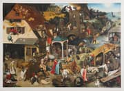 Pieter The Elder Bruegel, Netherlandish Proverbs