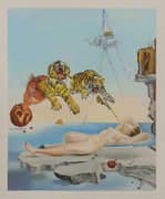 Salvador Dali, Dream Caused by the Flight of a Bee Around a Pomegranate