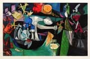 Pablo Picasso Night Fishing at Antibes 1939
