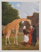 Jacques-Laurent Agasse The Nubian Giraffe 1827