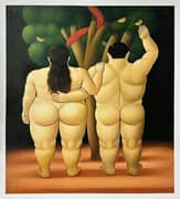Fernando Botero Adam and Eve 2