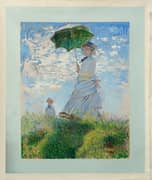 Claude Monet Madame Monet and her Son 1875