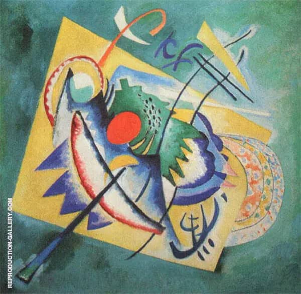 Red Oval 1920 by Wassily Kandinsky | Oil Painting Reproduction