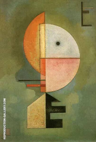 Upwards 1929 by Wassily Kandinsky | Oil Painting Reproduction