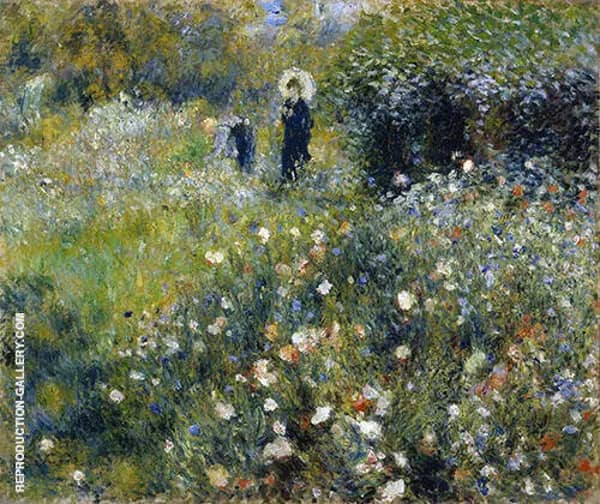 Summer Landscape 1873 by Pierre Auguste Renoir | Oil Painting Reproduction