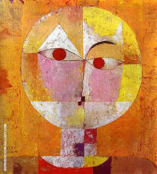 Senecio 1922 by Paul Klee | Oil Painting Reproduction