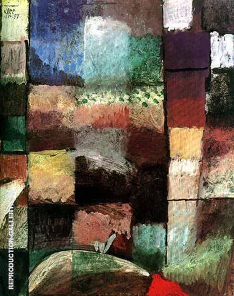 On a Motif from Hamamet 1914 by Paul Klee | Oil Painting Reproduction