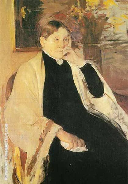 Mrs Robert S Cassatt The Artists Mother 1889 | Oil Painting Reproduction
