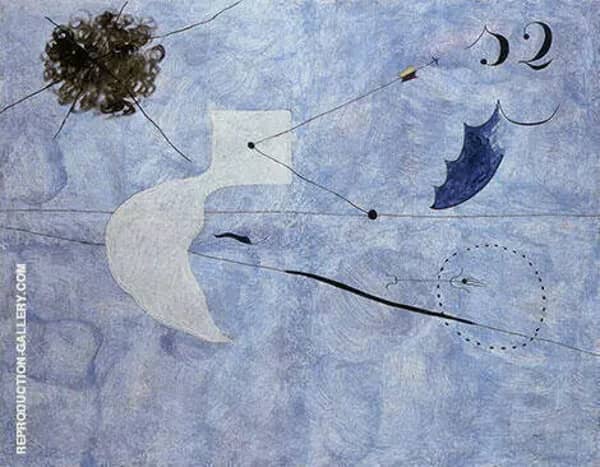 Siesta 1925 by Joan Miro | Oil Painting Reproduction