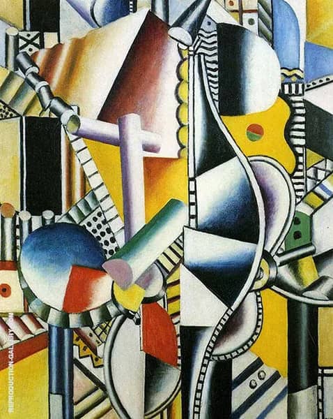 Propellers 1918 by Fernand Leger | Oil Painting Reproduction