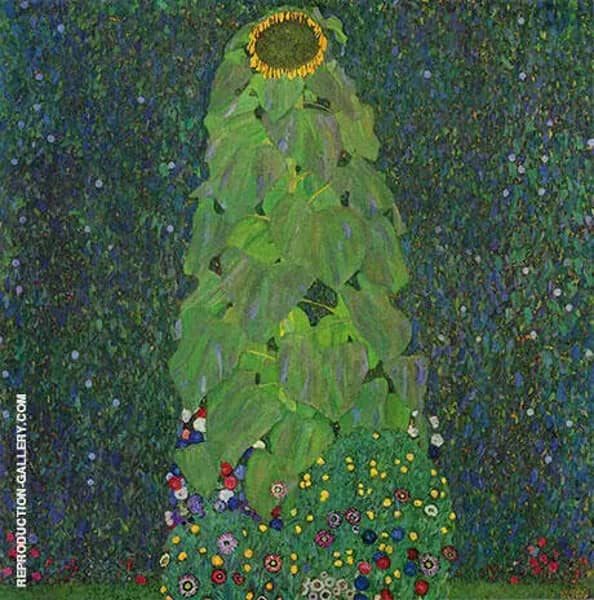 Sunflower 1906 by Gustav Klimt | Oil Painting Reproduction