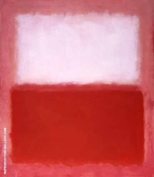 White over Red 1957 | Oil Painting Reproduction