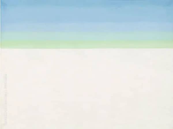 Sky Above White Clouds I 1962 | Oil Painting Reproduction