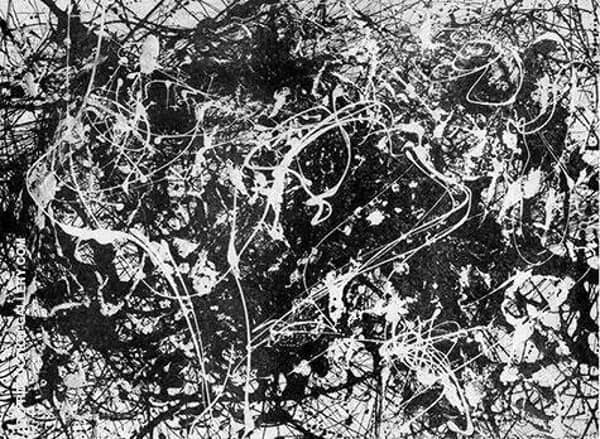 No 33 1949 by Jackson Pollock (Inspired By) | Oil Painting Reproduction