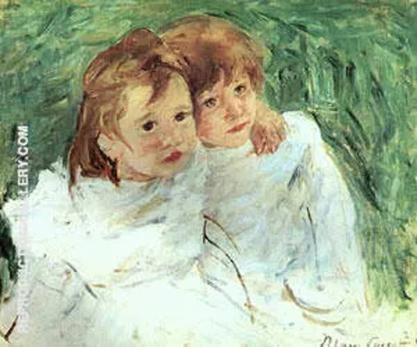 Sisters by Mary Cassatt | Oil Painting Reproduction