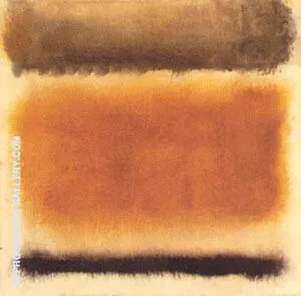 Untitled 1958 Coffee and Cinnamon | Oil Painting Reproduction