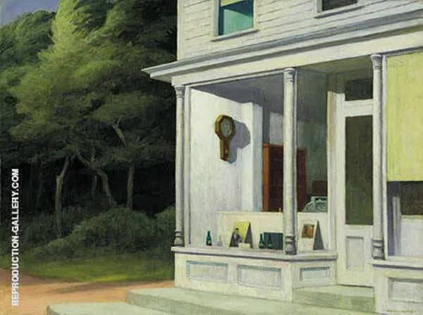 Seven a.m. by Edward Hopper | Oil Painting Reproduction