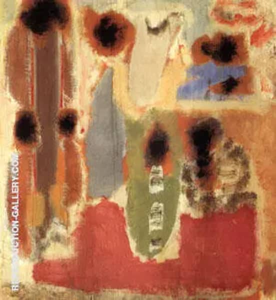 357 Untitled 1947 by Mark Rothko (Inspired By) | Oil Painting Reproduction