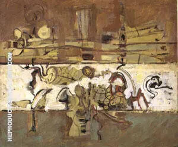 292 Untitled1947 by Mark Rothko (Inspired By) | Oil Painting Reproduction