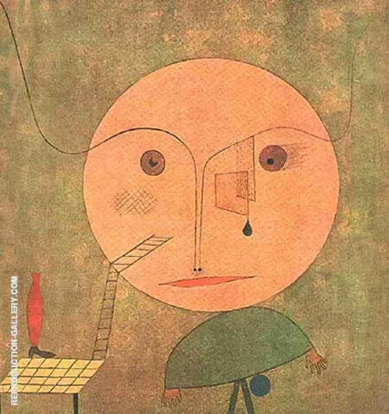 Error on Green 1930 by Paul Klee | Oil Painting Reproduction