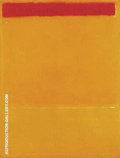 No 8 Yellows and Red | Oil Painting Reproduction